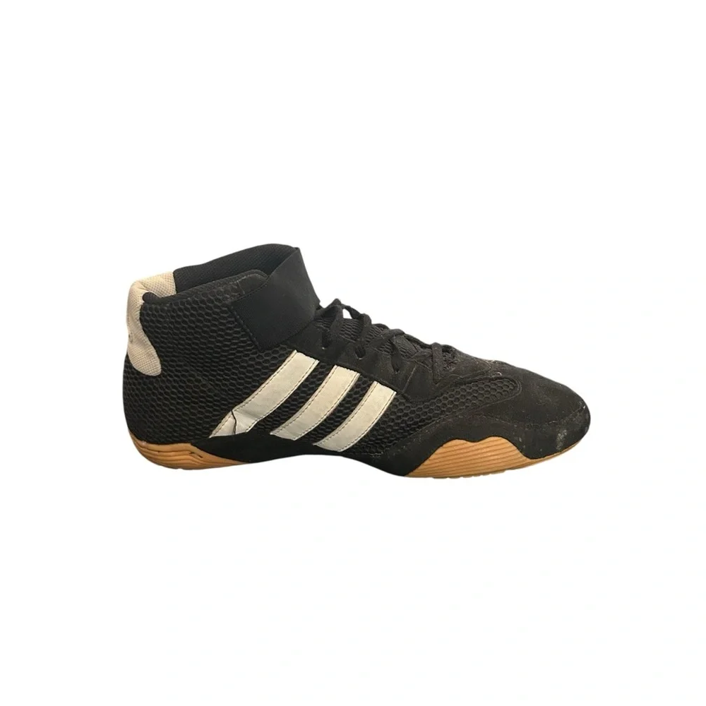 Adidas Men’s Combat Speed IV 116378 Black White Wrestling Shoes Size 10